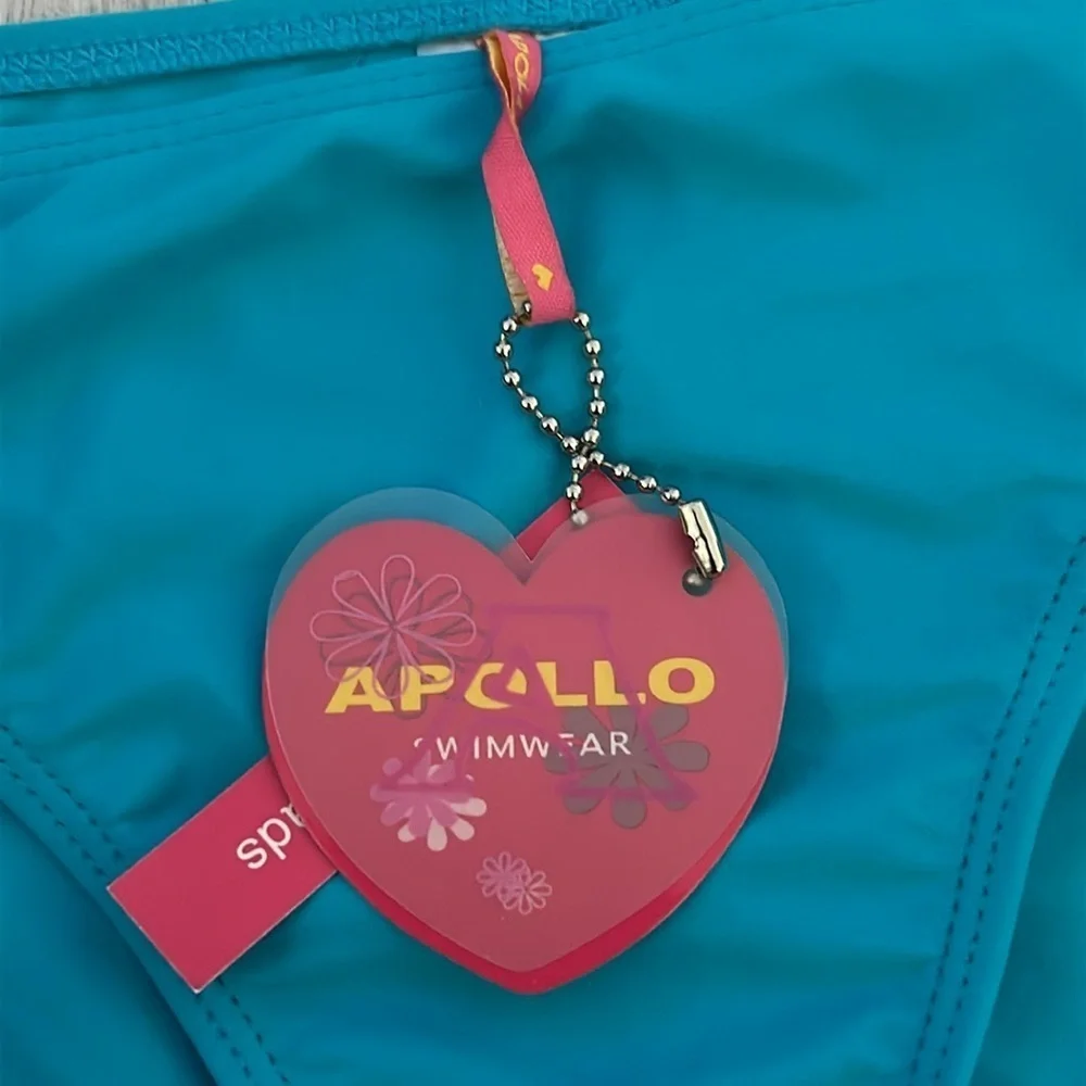 Apollo Swimwear side tie string bikini swim bottom size XL